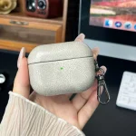 Retro Oil Leather Bluetooth Earphones Protective Case, For AirPods 4, For AirPods Pro 2, For AirPods 3
