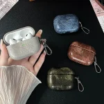 Retro Oil Leather Bluetooth Earphones Protective Case, For AirPods 4, For AirPods Pro 2, For AirPods 3 - Image 3