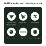 imak High Definition Integrated Glass Lens Film Black Version, For Samsung Galaxy A06 5G, For Samsung Galaxy A16 5G / 4G, For Samsung Galaxy A06 4G - Image 2
