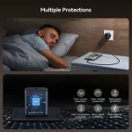 JOYROOM JR-TCG13 45W GaN USB-C / Type-C Port Super Fast Charger, EU Plug, UK Plug - Image 5