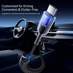 JOYROOM S-A43 60W USB-C / Type-C to USB-C / Type-C Coiled Fast Charging Data Cable, Type-C to Type-C - Image 2