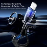 JOYROOM S-A43 30W USB-C / Type-C to 8 Pin Coiled Fast Charging Data Cable, Type-C to 8 Pin - Image 2