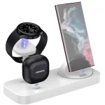 B25 Type-C 4-in-1 Charging Stand Phone Holder for Samsung Watch / Galaxy Buds, B25 for Samsung