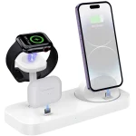 B25 8 Pin 4-in-1 Charging Stand Phone Holder for Apple Watch / AirPods, B25 for Apple