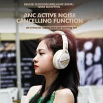 A6 ANC Gaming Studio Bluetooth Wireless Headphones - Image 3