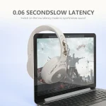 GT2 No Delay Game HiFi Bass Stereo Bluetooth Wireless Headphones - Image 5