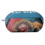 Oil Painting Frosted PC Earphone Protective Case, For Beats Solo Buds