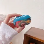 Oil Painting Frosted PC Earphone Protective Case, For Beats Solo Buds - Image 7