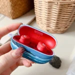 Oil Painting Frosted PC Earphone Protective Case, For Beats Solo Buds - Image 5