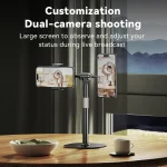 Yesido C297 Dual-use Live Broadcast Desktop Stand Metal Spring Clip / Magnetic Ring, C297 - Image 7