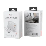 Yesido YC89 65W Type-C, USB, 8 Pin Reverse GaN Fast Charger with Type-C to 8 Pin Cable, YC89 - Image 6