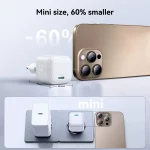 JOYROOM JR-TCG15 30W GaN USB-C / Type-C Port Mini Charger, EU Plug, UK Plug - Image 3