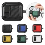 Bumblebee Carbon Fiber Shockproof Protective Case with Switch, For AirPods 4 - Image 2