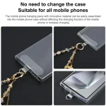 Mobile Phone Anti-lost Hand-fan Bead Chain Short Lanyard - Image 3