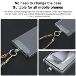Mobile Phone Anti-lost Gorgeous Bead Chain Short Lanyard - Image 3