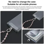Mobile Phone Anti-lost Bowknot Bead Chain Short Lanyard - Image 3