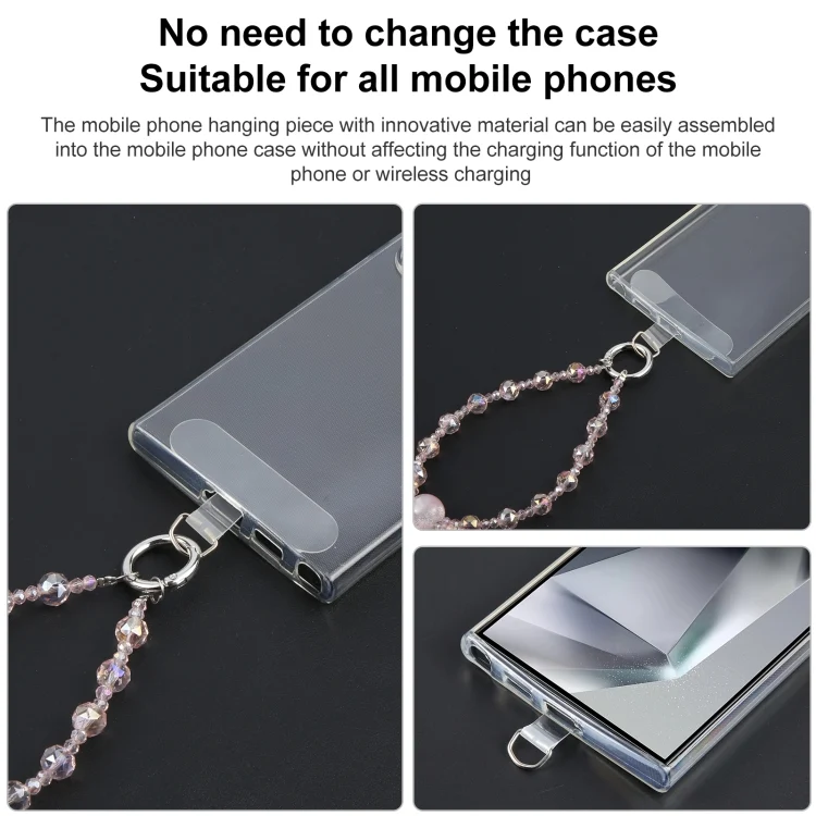 EDA0072133_B2.webp Mobile Phone Anti-lost Bowknot Bead Chain Short Lanyard - Image 3