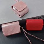 Cowhide Texture PU Headset Shockproof Case, For AirPods 1 / 2 - Image 4