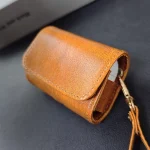 Cowhide Texture PU Headset Shockproof Case, For AirPods 1 / 2 - Image 5