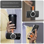 Suction Cup Magnetic Silicone Band Phone Holder - Image 5