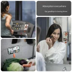 Suction Cup Magnetic Silicone Band Phone Holder - Image 8