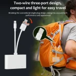 NK-107TL Pro USB-C / Type-C, 8 Pin, USB to 8 Pin, USB, RJ45 Multi-function Adapter, NK-107TL Pro - Image 4