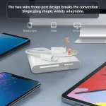 NK-1011TL Pro USB-C / Type-C, 8 Pin, USB to USB-C / Type-C, USB, CF, TF, SD Card Slot Card Reader Adapter, NK-1011TL Pro - Image 4