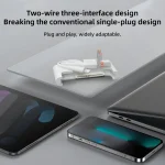 NK-1046TL Pro USB-C / Type-C, 8 Pin, USB to USB-C / Type-C, USB, SATA Interface Multi-function Adapter, NK-1046TL Pro - Image 4
