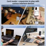 NK-3041TL Pro USB-C / Type-C, 8 Pin, USB to USB, TF / SD Card Multi-function Card Reader Adapter, NK-3041TL Pro - Image 4