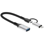ADS-619 2 in 1 Type-C and 8 Pin to USB 3.0 OTG Adapter - Image 8