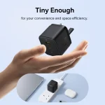 Baseus PD65W USB and 2 USB-C / Type-C Fast Charger With 1m Type-C Cable, UK Plug - Image 5