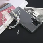 Crystal Pearl Short Chain Anti-lost Mobile Phone Short Lanyard - Image 6