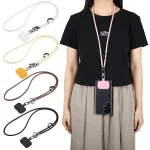Leather Crossbody Phone Lanyard Anti-lost Long Lanyard - Image 2