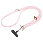 8mm Silver Buckle Adjustable Anti-lost Crossbody Mobile Phone Neck Lanyard