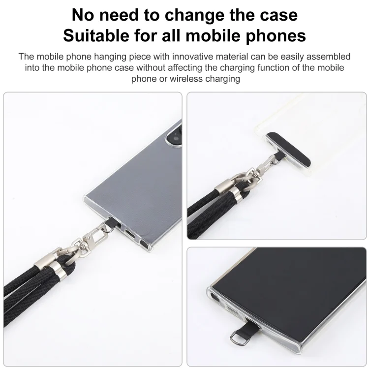 EDA0072362_B2.webp 8mm Silver Buckle Adjustable Anti-lost Crossbody Mobile Phone Neck Lanyard - Image 3