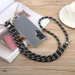 8mm Silver Buckle Adjustable Anti-lost Crossbody Mobile Phone Neck Lanyard - Image 6