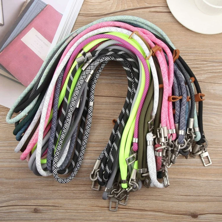 EDA0072362_B6.webp 8mm Silver Buckle Adjustable Anti-lost Crossbody Mobile Phone Neck Lanyard - Image 7