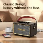 Zealot MT01 Retro Card Portable Wireless Bluetooth Speaker, MT01 - Image 3