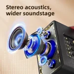 Zealot MT01 Retro Card Portable Wireless Bluetooth Speaker, MT01 - Image 4