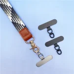 360 Degree Rotation Oval Metal Mobile Phone Lanyard Fixing Gasket - Image 2