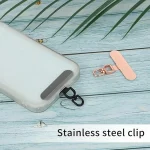 360 Degree Rotation Oval Metal Mobile Phone Lanyard Fixing Gasket - Image 4