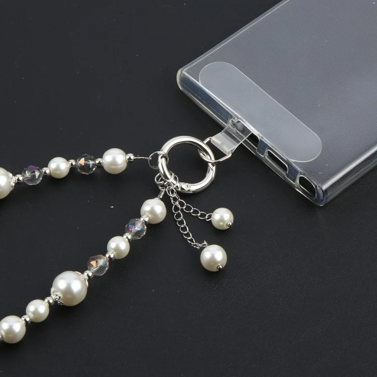 EDA007247101A_3.webp Pearl Short Bracelet Anti-lost Phone Short Lanyard - Image 5