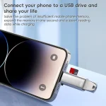 2 in 1 8 Pin to USB and TF Card Reader Adapter, 8 Pin to USB and TF Card - Image 4