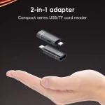 2 in 1 Type-C to USB and Type-C Charging OTG Adapter, Type-C to USB and Type-C - Image 7