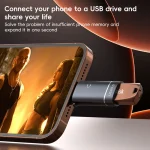 2 in 1 Type-C to USB and Type-C Earphone Adapter, Type-C to USB and Type-C - Image 5