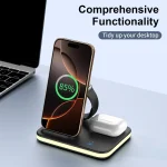 Folding 4-in-1 Magnetic Wireless Fast Charger - Image 4
