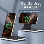 Folding 4-in-1 Magnetic Wireless Fast Charger - Image 6