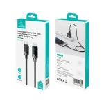 USAMS SJ741 30W USB-C / Type-C to 8 Pin Zinc Alloy Digital Display Fast Data Cable, Length: 1.2m, SJ741USB01, SJ741USB02 - Image 9