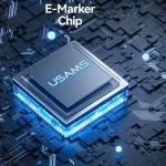 USAMS SJ742 100W USB-C / Type-C to USB-C / Type-C Zinc Alloy Digital Display Fast Data Cable, Length: 1.2m, SJ742USB01, SJ742USB02 - Image 8