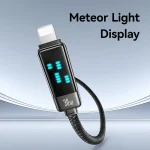 USAMS SJ743 30W USB-C / Type-C to 8 Pin Zinc Alloy Fast Data Cable, Length: 1.2m, SJ743USB01, SJ743USB02 - Image 2